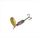 Lingurita rotativa pentru pescuit, Regal Fish, model 8050, 16 grame, culoare argintiu